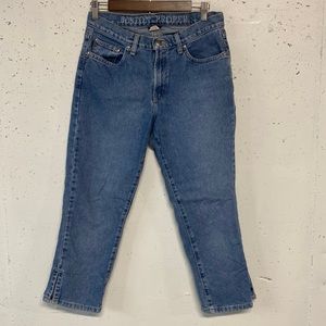 Boston Proper Vintage High Waisted Crop Jeans size 6